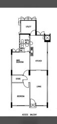 Blk 319 Teck Ghee Vista (Ang Mo Kio), HDB 3 Rooms #599728981